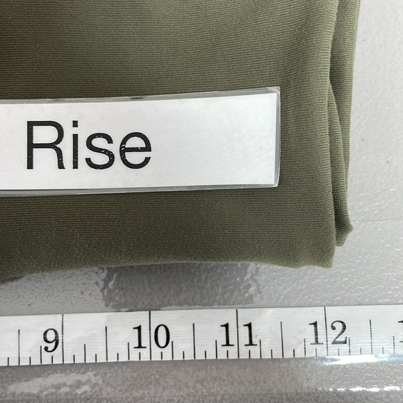 Stoic Leggings Women's M Medium Green Athletic Ankle - Picture 10 of 11